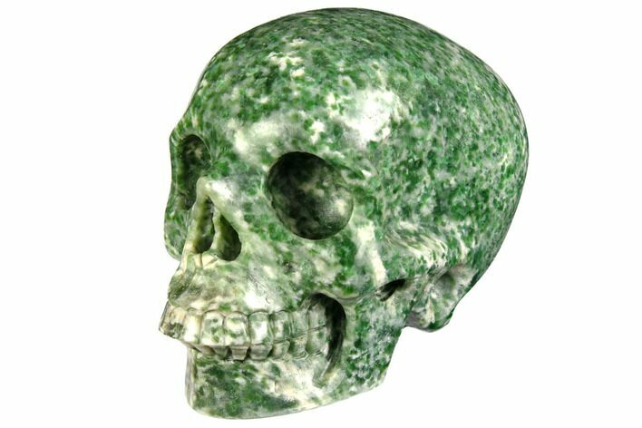 Realistic, Polished Hamine Jasper Skull #151000